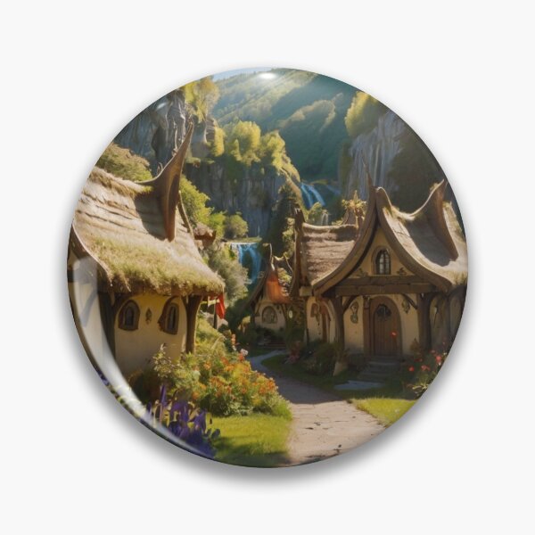 Item preview, Magic in the Valley: An Elf Town's Day designed and sold by BlareBlare.