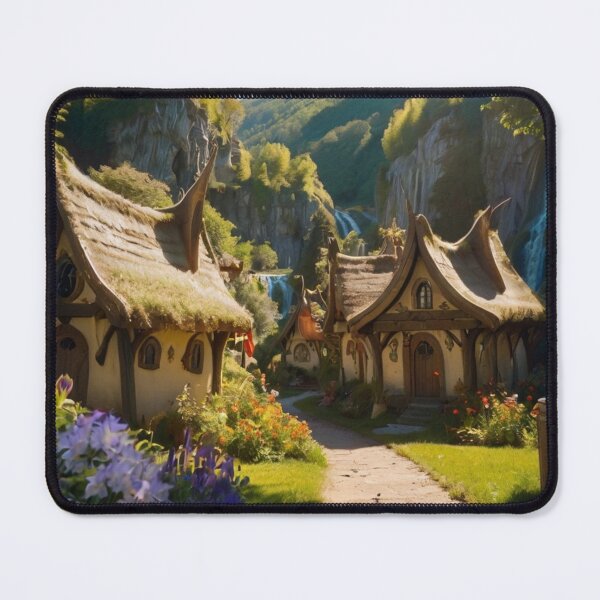 Item preview, Magic in the Valley: An Elf Town's Day designed and sold by BlareBlare.