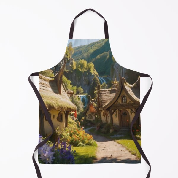 Item preview, Magic in the Valley: An Elf Town's Day designed and sold by BlareBlare.