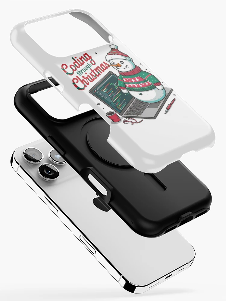 Thumbnail 2 of 4, iPhone Case, Coding Through Christmas designed and sold by CosmicFreedom9.