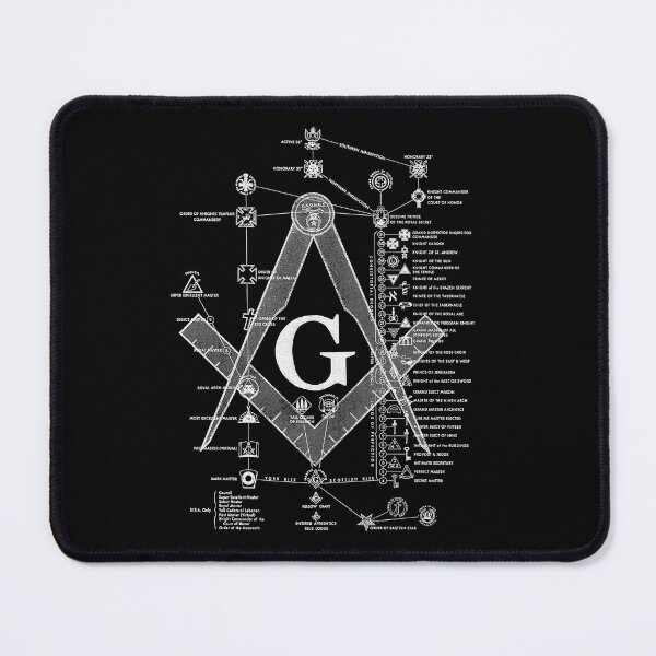Item preview, Masonic Square and Compass G - Classic Freemasonry T-Shirt designed and sold by FotoLibreStudio.