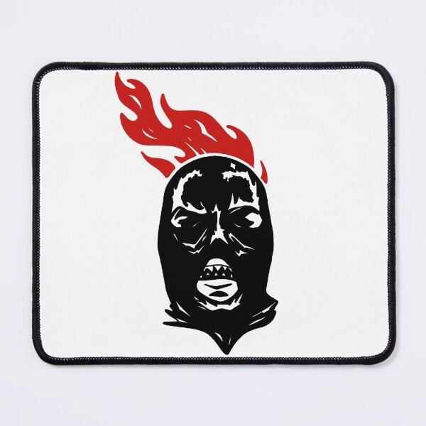 Item preview, Balaclava on fire designed and sold by Juan Carlos Trujillo.