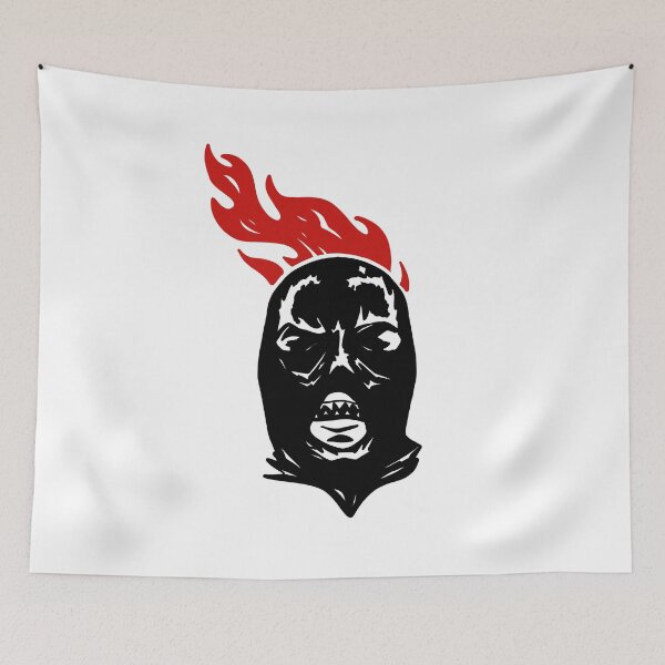Item preview, Balaclava on fire designed and sold by Juan Carlos Trujillo.