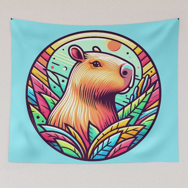 Item preview, Capybara Art #61 | Capybara Lovers designed and sold by ksgraphics222.