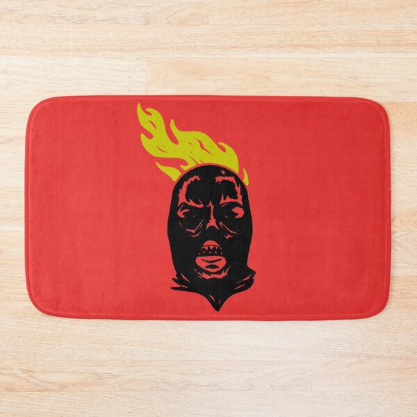 Item preview, Balaclava in yellow flames designed and sold by Juan Carlos Trujillo.