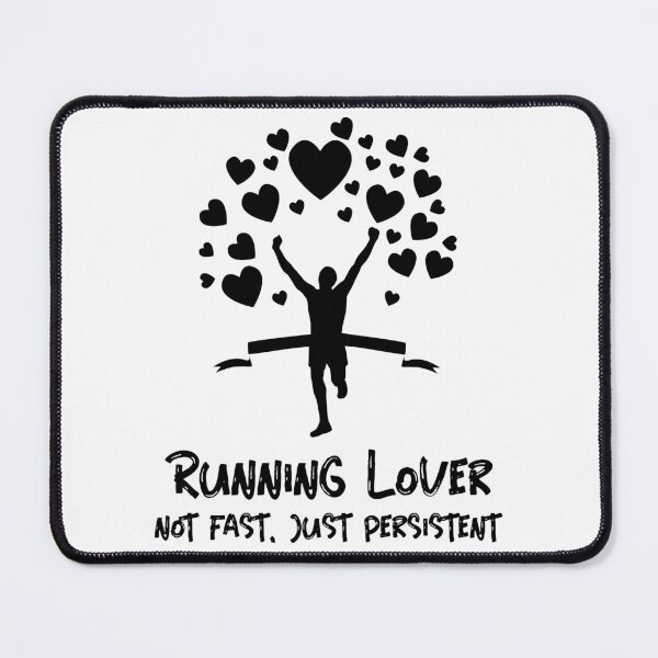 Item preview, Running Lover. Not fast, just persistent designed and sold by FirstTimeTees.