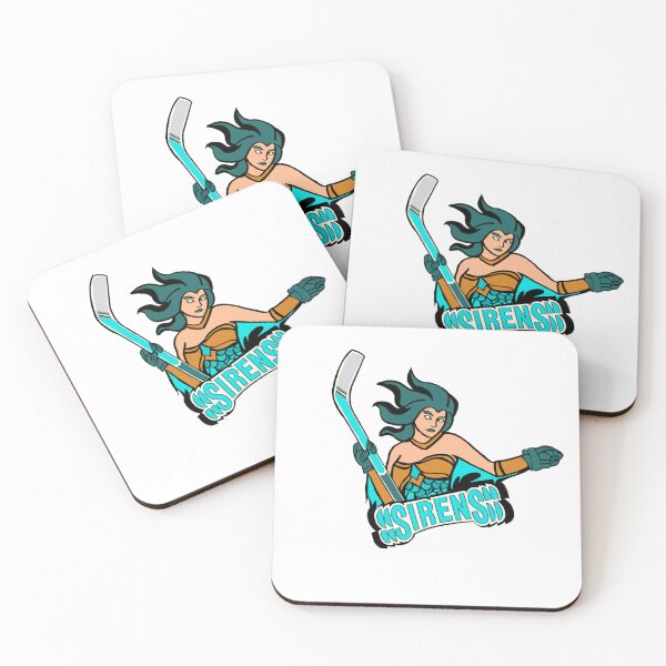Item preview, PWHL New York NY Sirens Logo Mermaid Fanart designed and sold by Silly Goose Emporium.