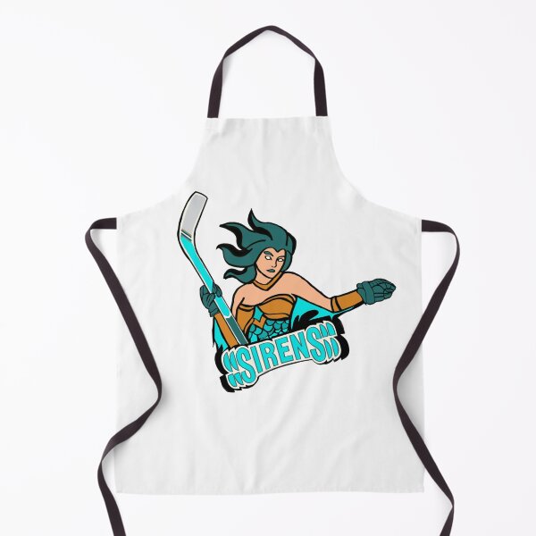 Item preview, PWHL New York NY Sirens Logo Mermaid Fanart designed and sold by Silly Goose Emporium.