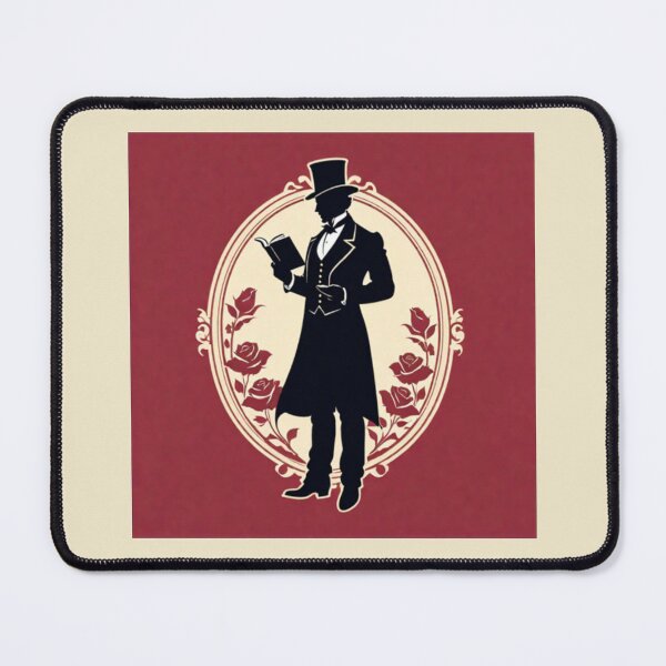 Item preview, The Reading Man designed and sold by LiteraryLoves.