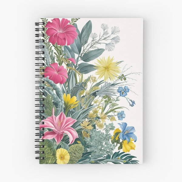 Item preview, Magical Botanical Artwork - Vibrant Floral Garden Illustration designed and sold by MystiqSlav.