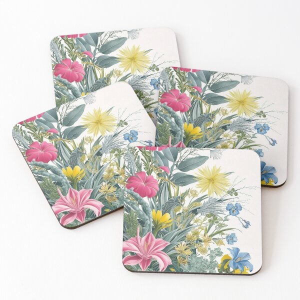 Item preview, Magical Botanical Artwork - Vibrant Floral Garden Illustration designed and sold by MystiqSlav.