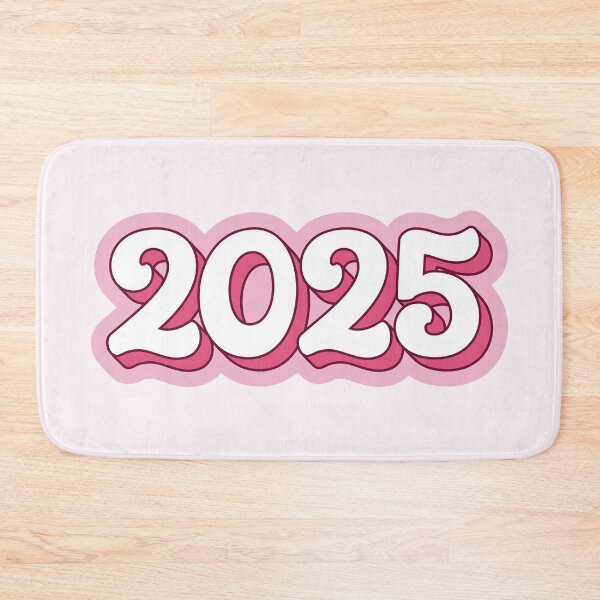 Item preview, 2025 Happy New Year Pink designed and sold by HappyDStickers.