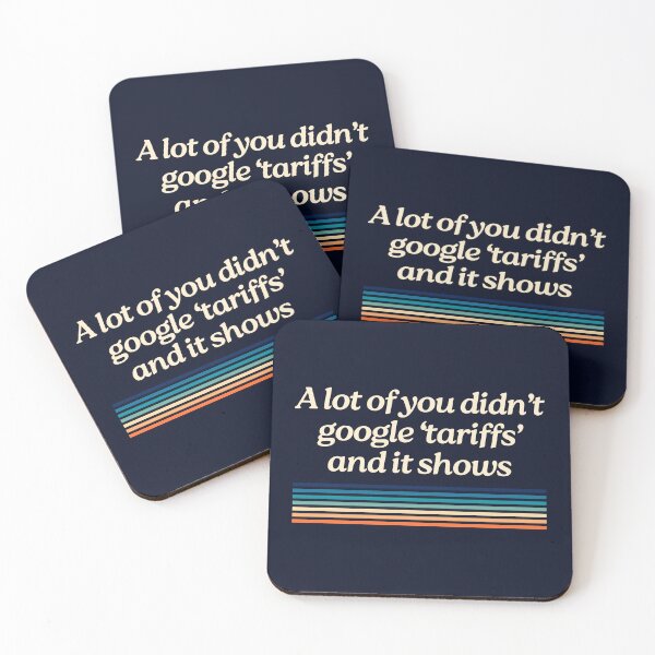 Item preview, Tariffs Anti Trump designed and sold by Caring Hearts.