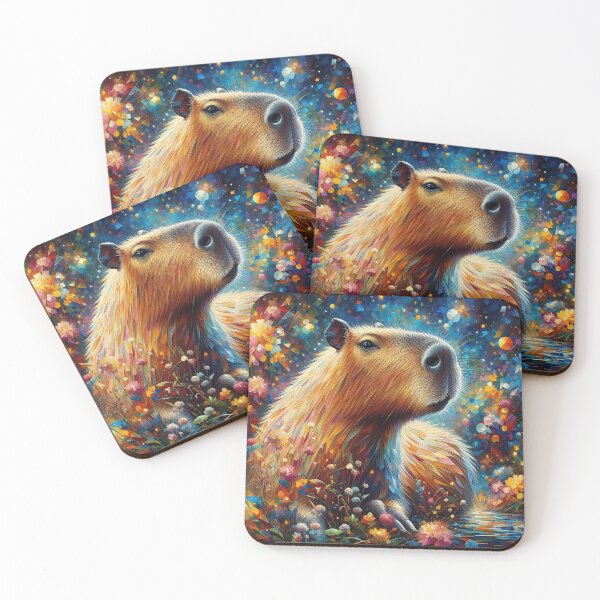 Item preview, Capybara Art #65 | Capybara Lovers designed and sold by ksgraphics222.
