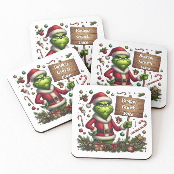 Item preview, Say No to Ho Ho - Iconic Grinch-Inspired Collection designed and sold by MiszungART.