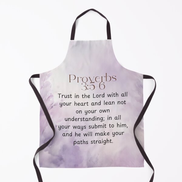 Item preview, Proverbs 3:5-6 Christian Bible Verse on Watercolor Background designed and sold by Our Bible Journey.