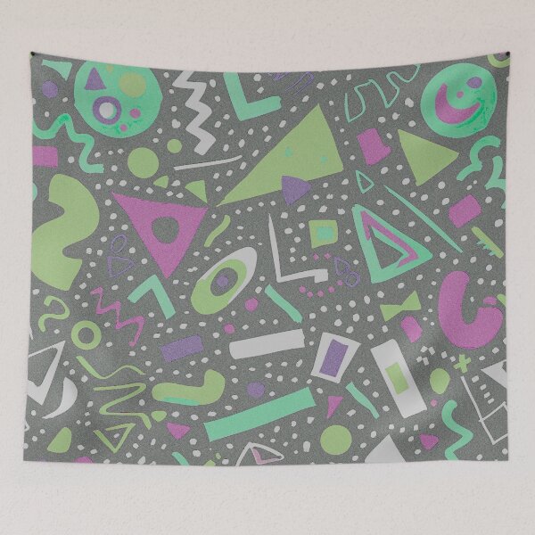 Item preview, 90s Style Pop: Retro 90s Pop Texture - Colorful Nostalgia Design designed and sold by Arte Cartoon From TagTeam Group.