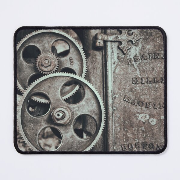 Item preview, Antique Train Machinery Art Print - Brainard Milling Industrial Decor designed and sold by FraireDesign.