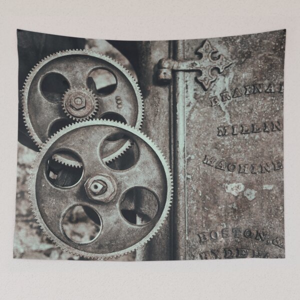 Item preview, Antique Train Machinery Art Print - Brainard Milling Industrial Decor designed and sold by FraireDesign.