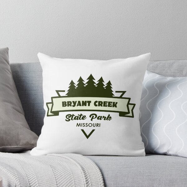 Item preview, Bryant Creek State Park Missouri Trees And Ribbon designed and sold by bivenart.