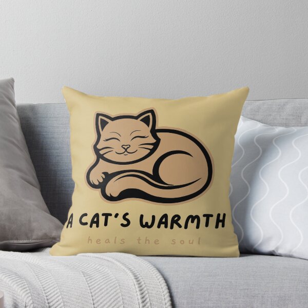 Item preview, A cat’s warmth heals the soul designed and sold by 2gather1ness.