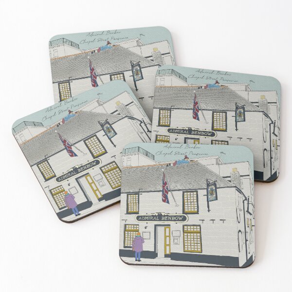 Item preview, Admiral Benbow Penzance Digital Sketch designed and sold by vallisrowe.