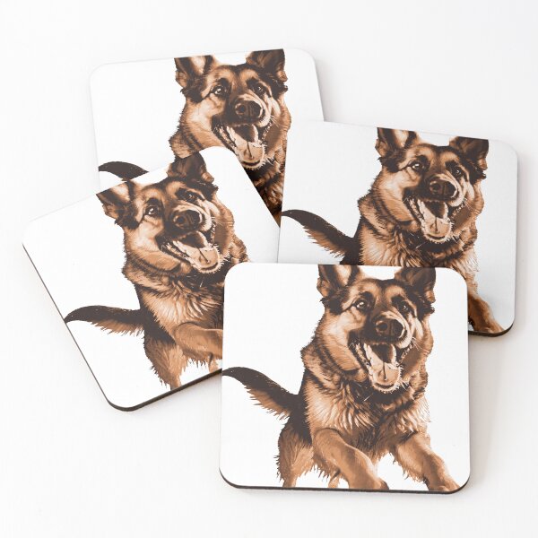 Item preview, GS K9 Jumping out of Picture designed and sold by Padexclusive.