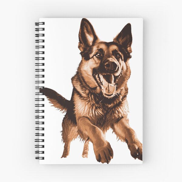Item preview, GS K9 Jumping out of Picture designed and sold by Padexclusive.
