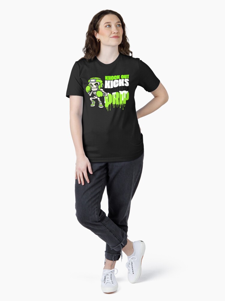 green toe jordan 1 shirt