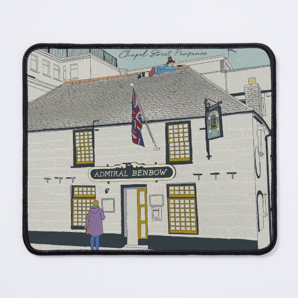 Item preview, Admiral Benbow Penzance Digital Sketch designed and sold by vallisrowe.