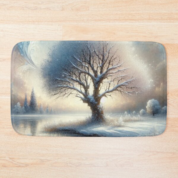 Item preview, Winter landscape. Snow-covered fields. designed and sold by MagelliShop.