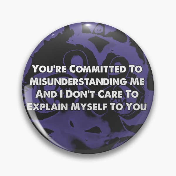 Item preview, Committed To Misunderstanding (Furry Version) designed and sold by DrunkyDude.