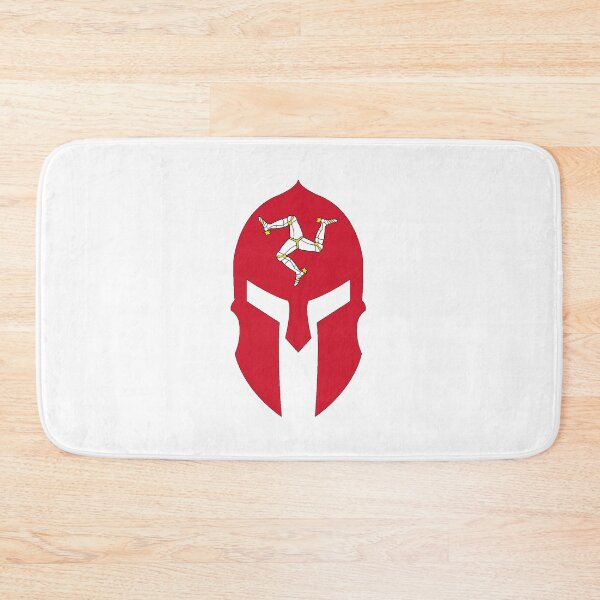 Item preview, Manx Flag on Spartan Helmet (brattagh manninagh er kew spartan) designed and sold by JonathanR1994.