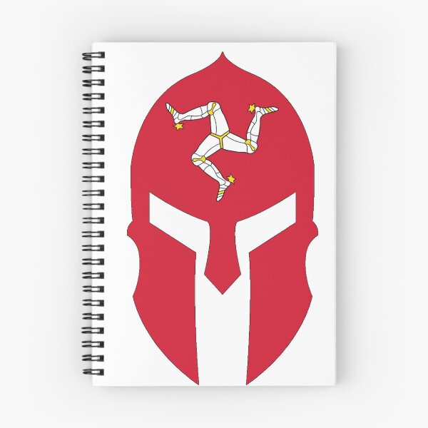 Item preview, Manx Flag on Spartan Helmet (brattagh manninagh er kew spartan) designed and sold by JonathanR1994.