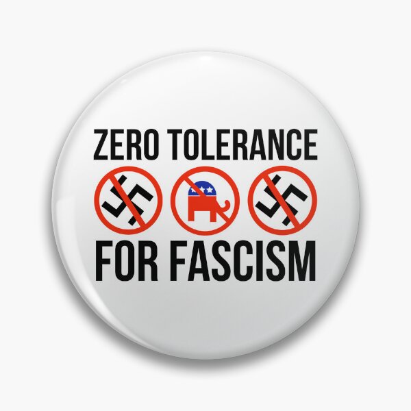 Item preview, Zero tolerance for fascism  designed and sold by Rachel the Artist .