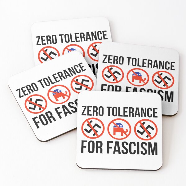 Item preview, Zero tolerance for fascism  designed and sold by Rachel the Artist .