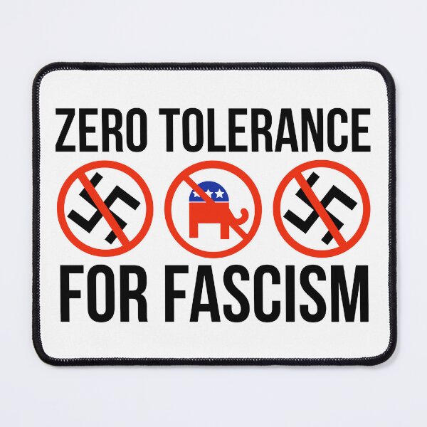 Item preview, Zero tolerance for fascism  designed and sold by Rachel the Artist .