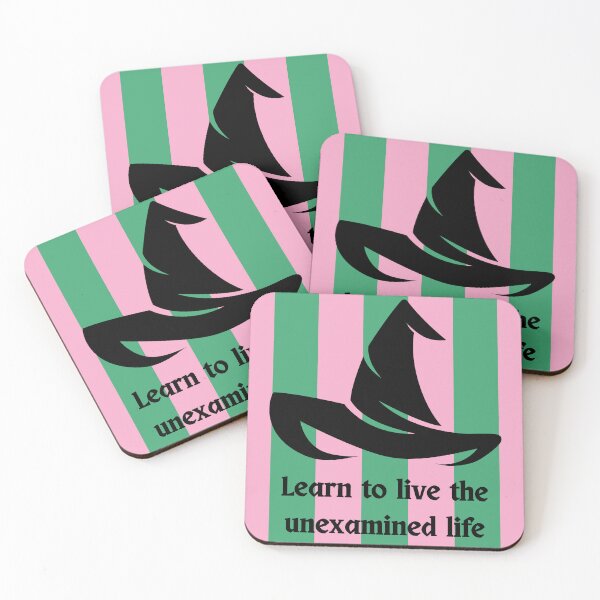 Item preview, Learn to Live the Unexamined Life Wicked Retro 70s designed and sold by ModernintheMix.