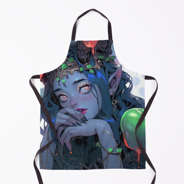 Item preview, Witchy Fantasy Apples Anime Girl designed and sold by bubblegoth.