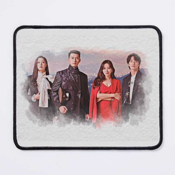 Item preview, Kdrama Crash landing on you in the watercolor Ri Jeong-hyeok Yoon Se-Ri Gu Seung Joo Seo Dan designed and sold by My Favorite Store.