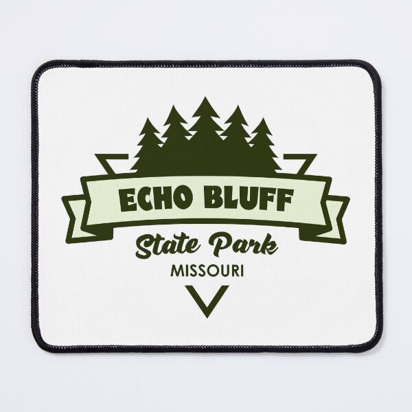 Item preview, Echo Bluff State Park Missouri Trees And Ribbon designed and sold by bivenart.