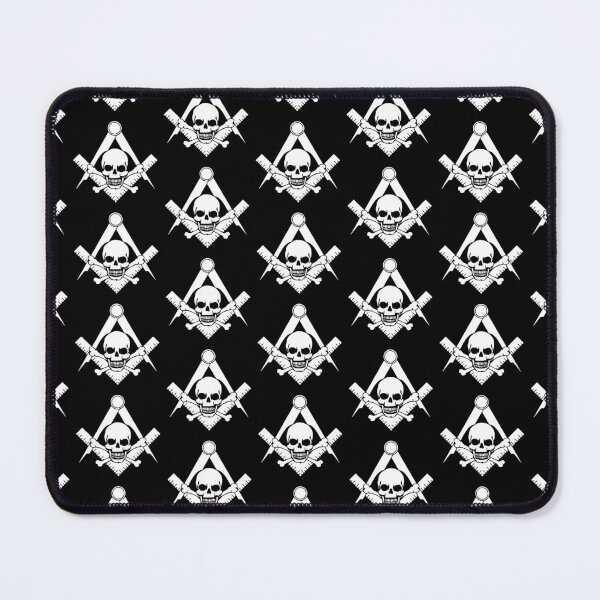 Item preview, Skull - Square - Compass / Masonic Symbol designed and sold by FotoLibreStudio.