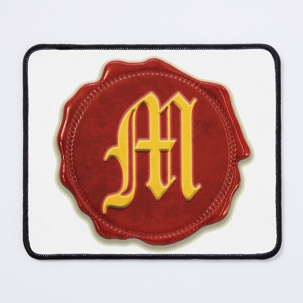 Item preview, Red seal with letter M designed and sold by leobrix.