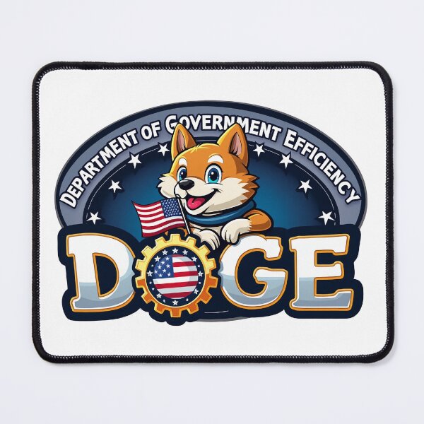 Item preview, Musk DOGE Dog designed and sold by DOGEAmerica.