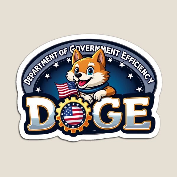 Item preview, Musk DOGE Dog designed and sold by DOGEAmerica.