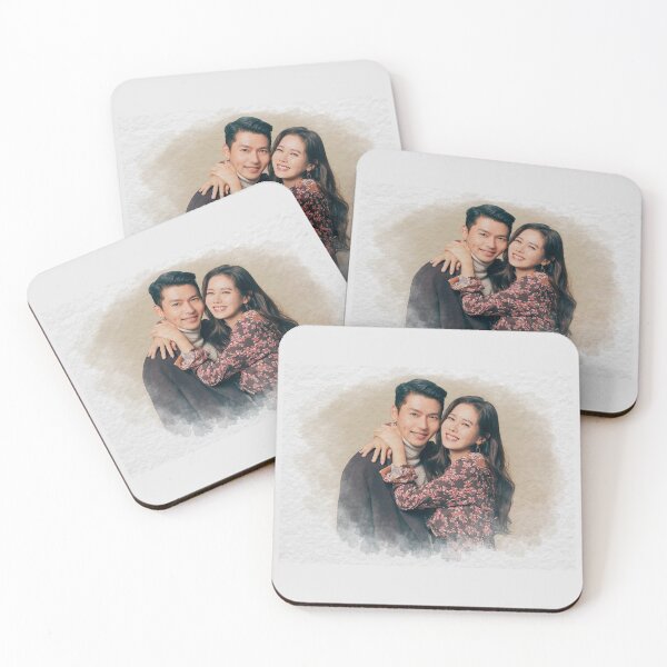 Item preview, Watercolor Kdrama Crash landing on you Couple Ri Jeong-hyeok Yoon Se-Ri designed and sold by My Favorite Store.
