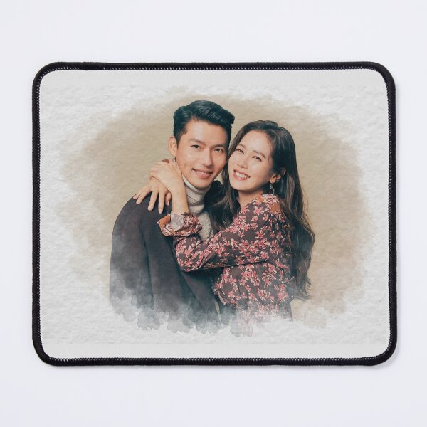 Item preview, Watercolor Kdrama Crash landing on you Couple Ri Jeong-hyeok Yoon Se-Ri designed and sold by My Favorite Store.