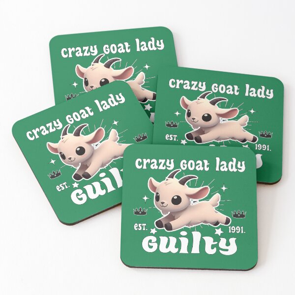 Item preview, crazy goat lady guilty designed and sold by Suldaanstyle.