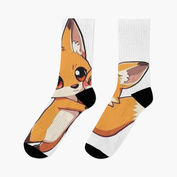 Item preview, 2 Foxes Jumping While Hugging Each Other designed and sold by OhshunStudios.