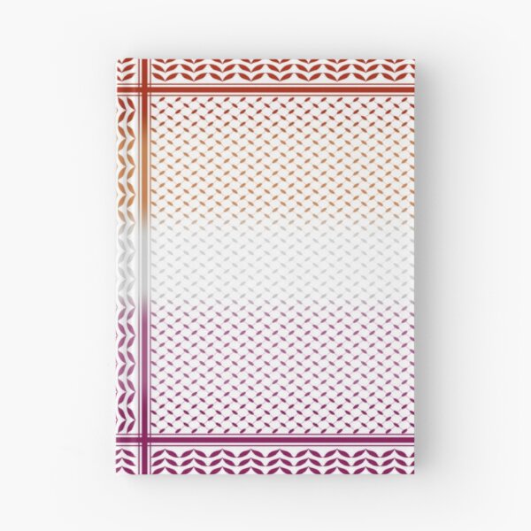 Item preview, Lesbian Flag Keffiyeh/Kufiyyeh Solidarity Pattern  designed and sold by feardeargcrafts.